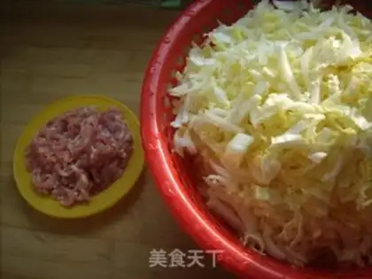 Make Big cabbage spinach step 1