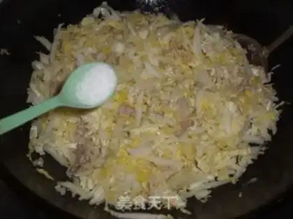 Make Big cabbage spinach step 4