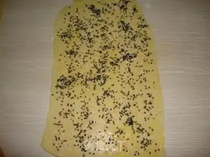 Make Sesame butterflies step 1