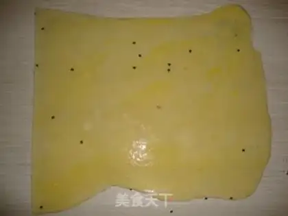 Make Sesame butterflies step 2