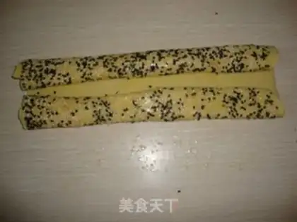 Make Sesame butterflies step 3