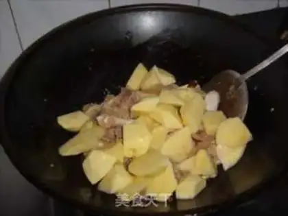 Make Potato-cooked chick step 6