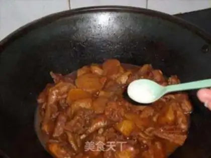 Make Potato-cooked chick step 10