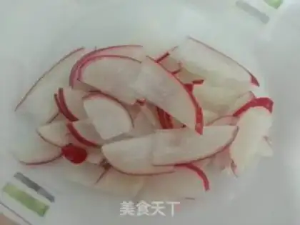 Make cucumber radish and cabbage step 2