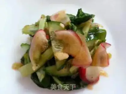 Make cucumber radish and cabbage step 4
