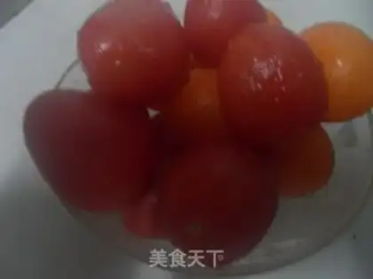 Make Plum tomatoes step 1