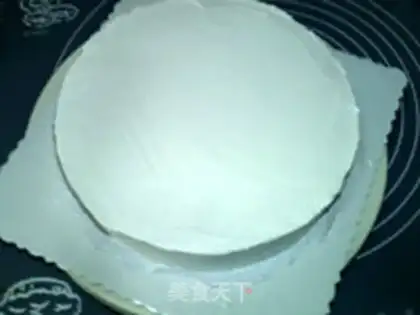 Make Birthday cream cake step 6