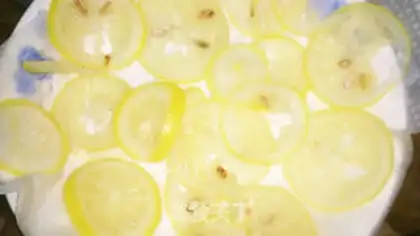 Make Lemon roll step 2