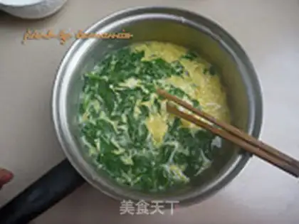 Make Cricket egg soup step 5