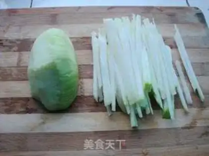 Make Onion fried blue step 0