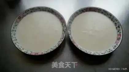Make Almond tofu step 8