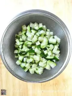Make Double tomatoes for fried rice step 2