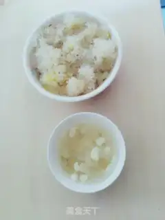 Make Snow Lotus Silver-Earing Almond step 1