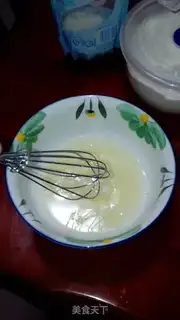 Make Protein coconut ball step 1