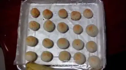 Make Protein coconut ball step 8