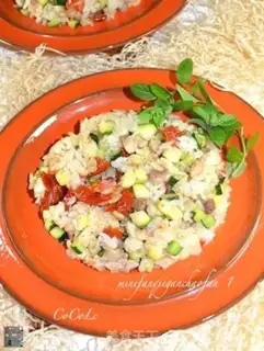 Make Double tomatoes for fried rice step 14