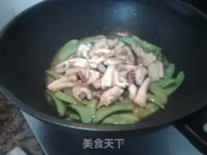 Make Dutch beans are fired step 5