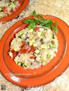 Make Double tomatoes for fried rice step 15
