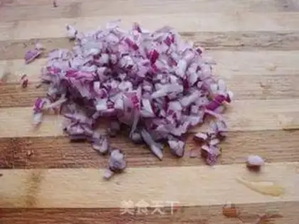 Make Onion oatmeal step 2