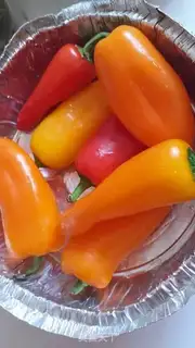 Make Sweet pepper step 1