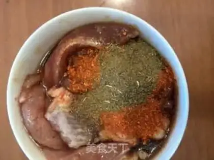 Make Gold barbecue step 1