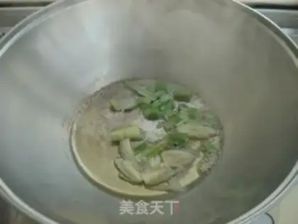 Make White mushrooms step 1