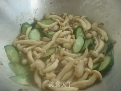 Make White mushrooms step 3