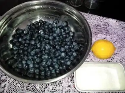 Make Blueberry jam step 0