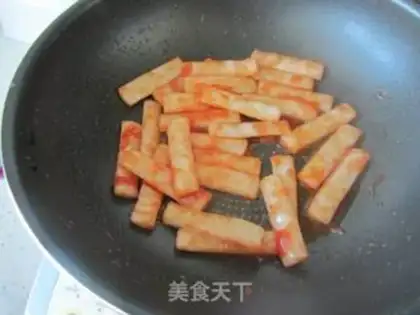 Make Sweet eggplant sauce step 7