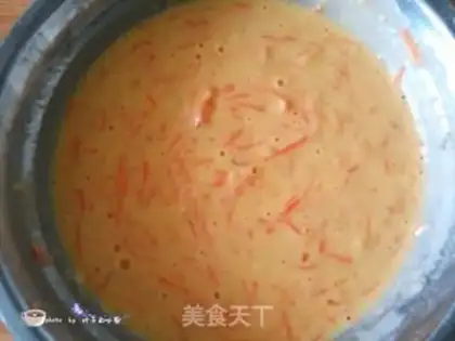 Make Carrot eggcake step 5
