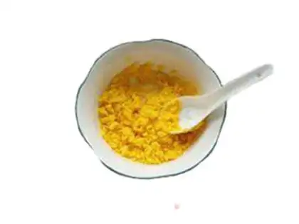 Make The yolk noodles step 0