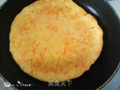 Make Carrot eggcake step 8
