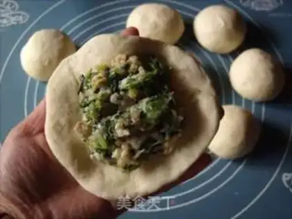 Make The meat bun step 10