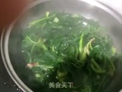 Make Plumbing spinach step 1