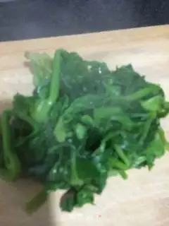 Make Plumbing spinach step 2