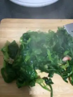 Make Plumbing spinach step 4