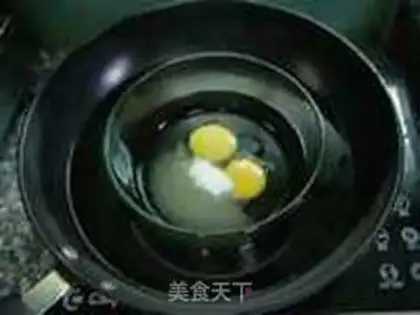Make Old chicken cake step 2
