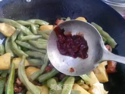 Make Red roast bean bean bean step 7
