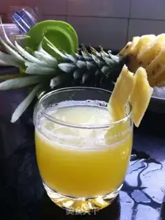 Make Fresh pineapple juice step 8