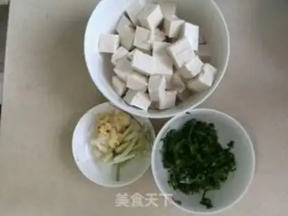 Make Spicy tofu step 3