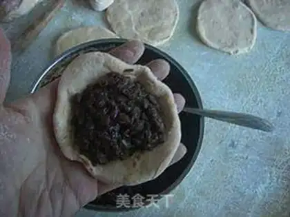 Make Carrot red bean bun step 7