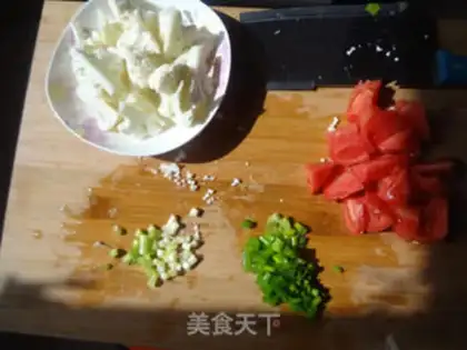 Make Tomato broccoli step 0