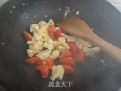 Make Tomato broccoli step 3