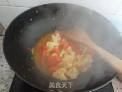 Make Tomato broccoli step 4