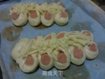 Make Ketchup, cheese and bread step 9