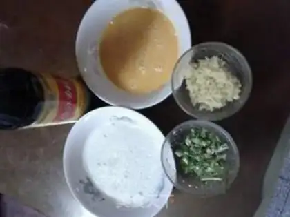 Make Crab balls step 0