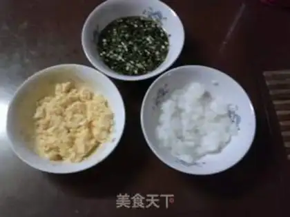 Make Crab balls step 1