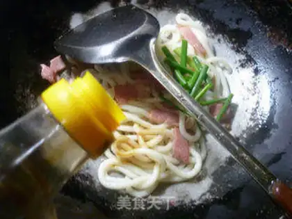 Make Black pepper bacon, noodle step 5