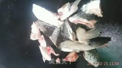 Make A salmon head step 4