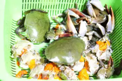 Make Spicy crabs step 0